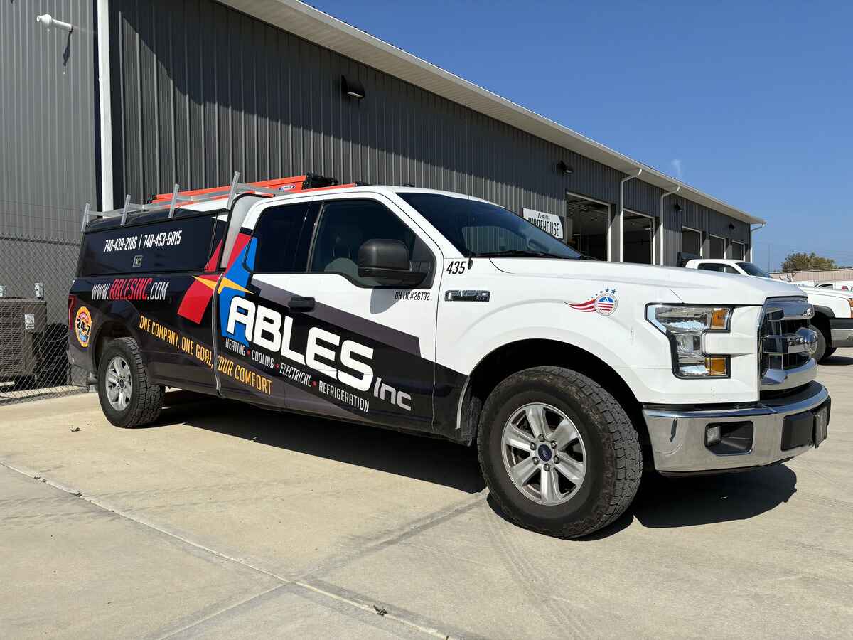 Ables service truck