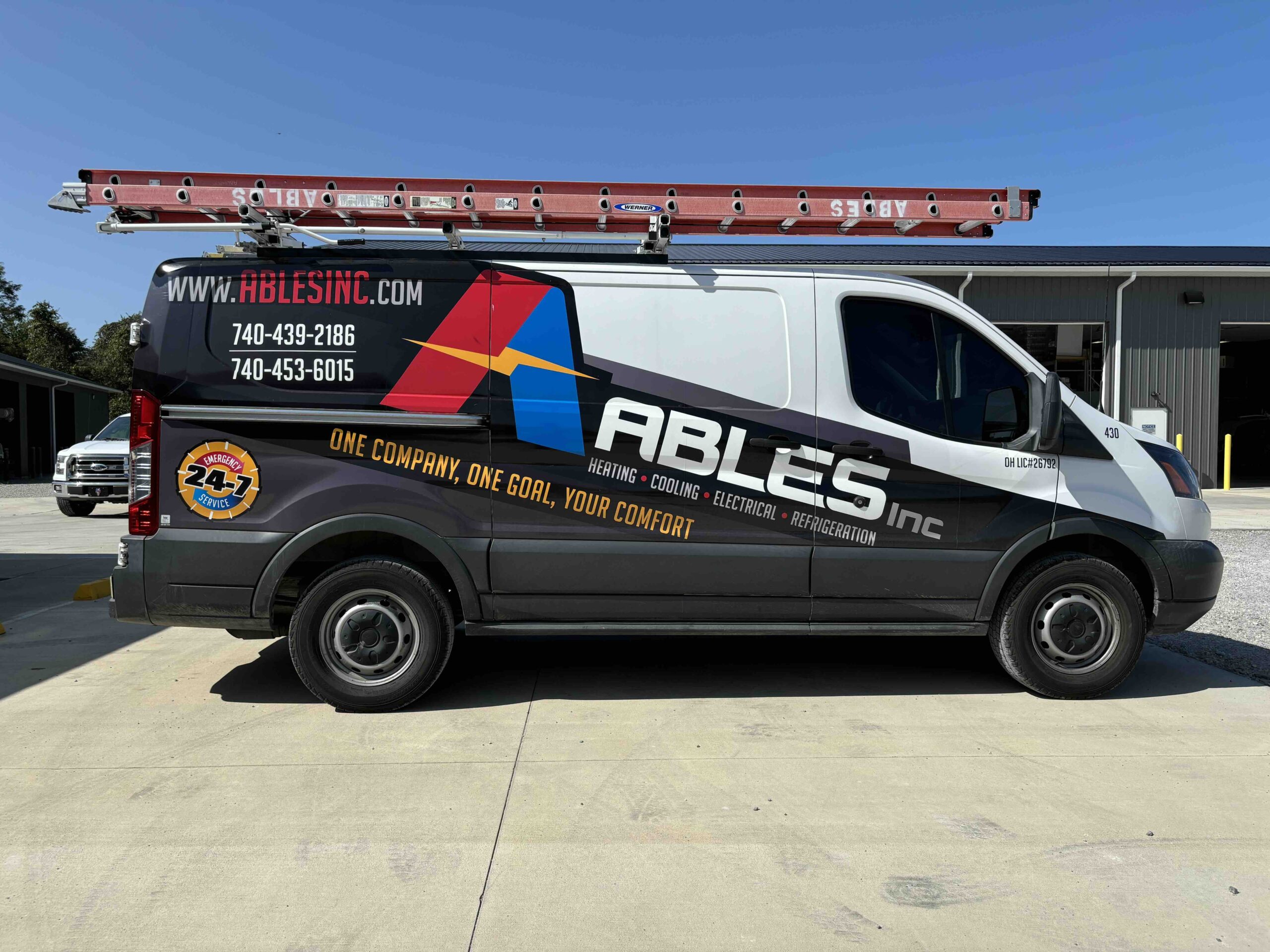 New ables service van